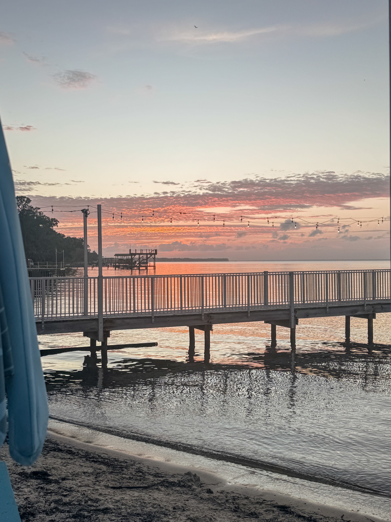 Pier at sunset